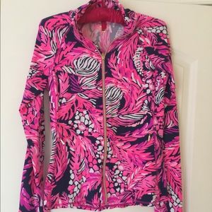 Lilly Pulitzer Luxletic UPF50 jacket.